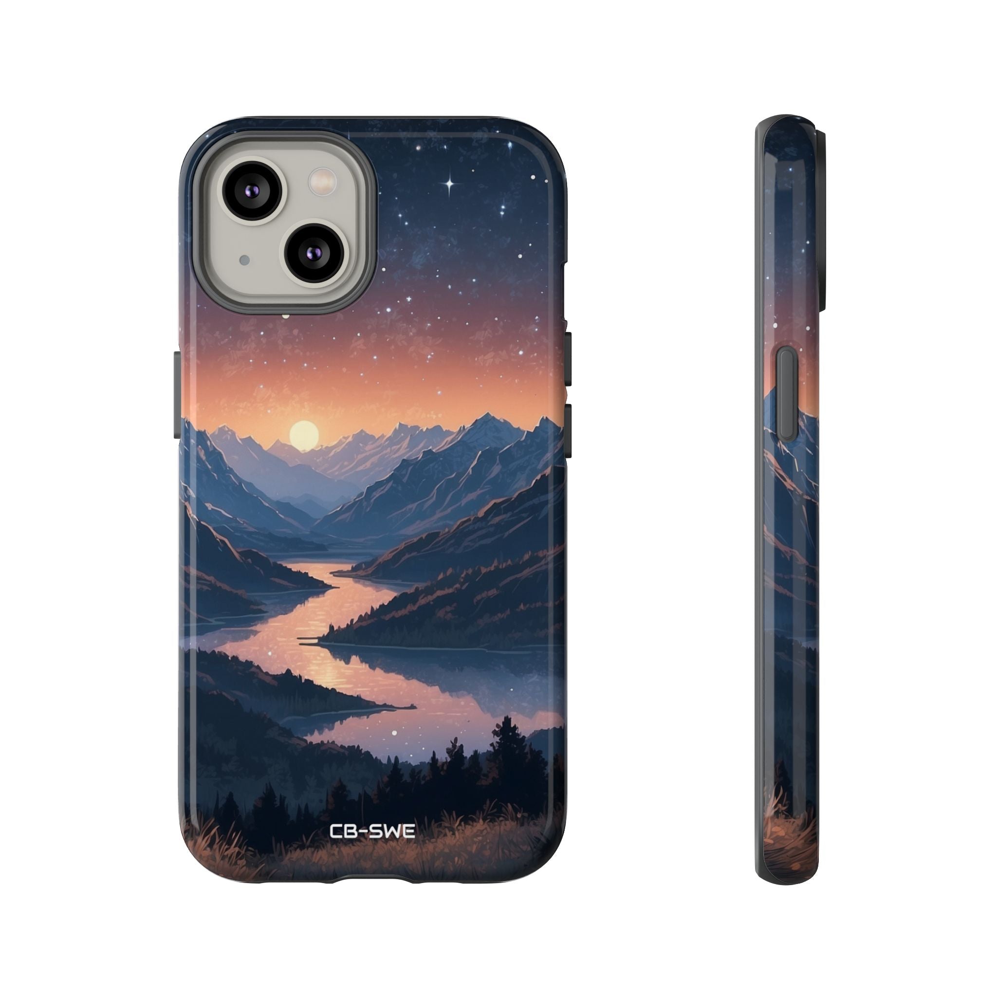 Mountains Embrace Light - iPhone Case