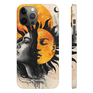 Sunlit Duality | Slim Phone Case for iPhone