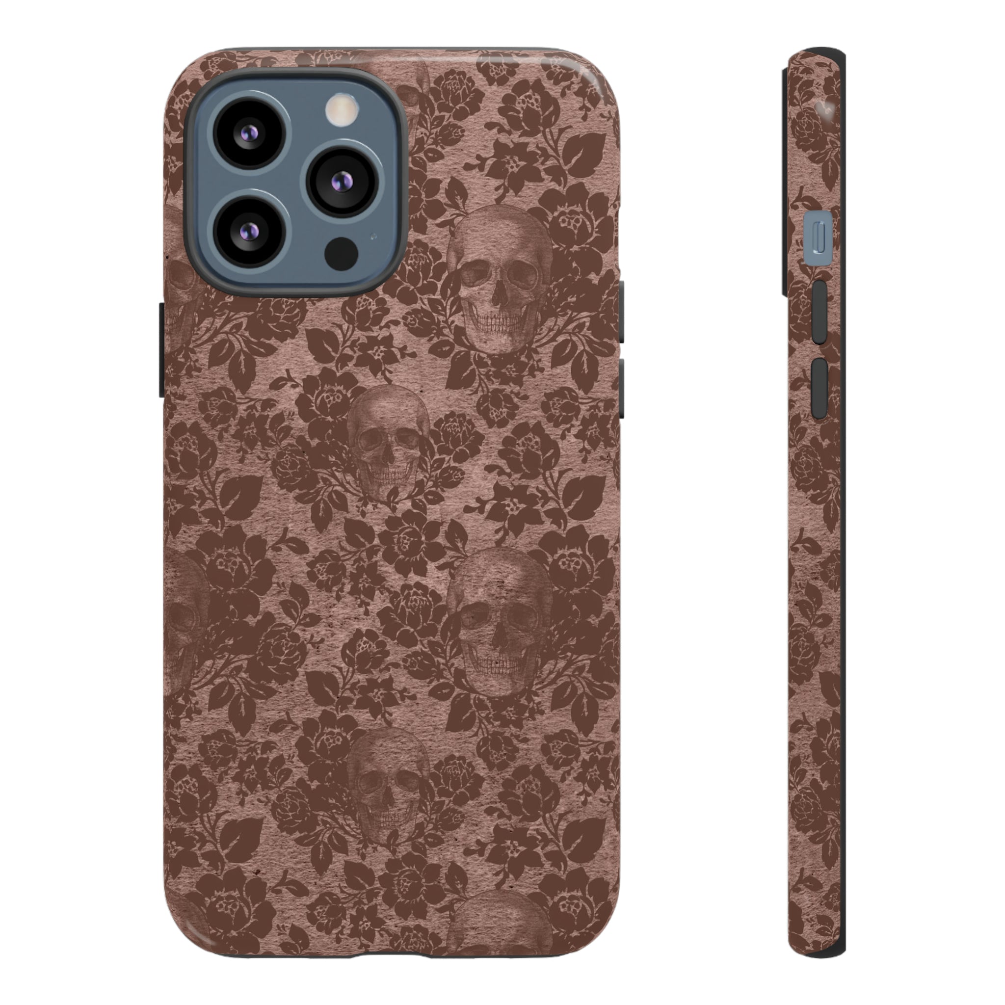 Firegrunge Gothic Flower - Protective Phone Case