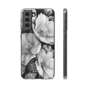 Botanische Eleganz | Flexible Handyhülle für Samsung Galaxy