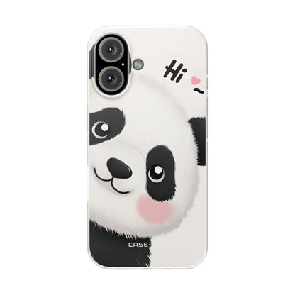 Panda Glow iPhone 16 Case - Soft