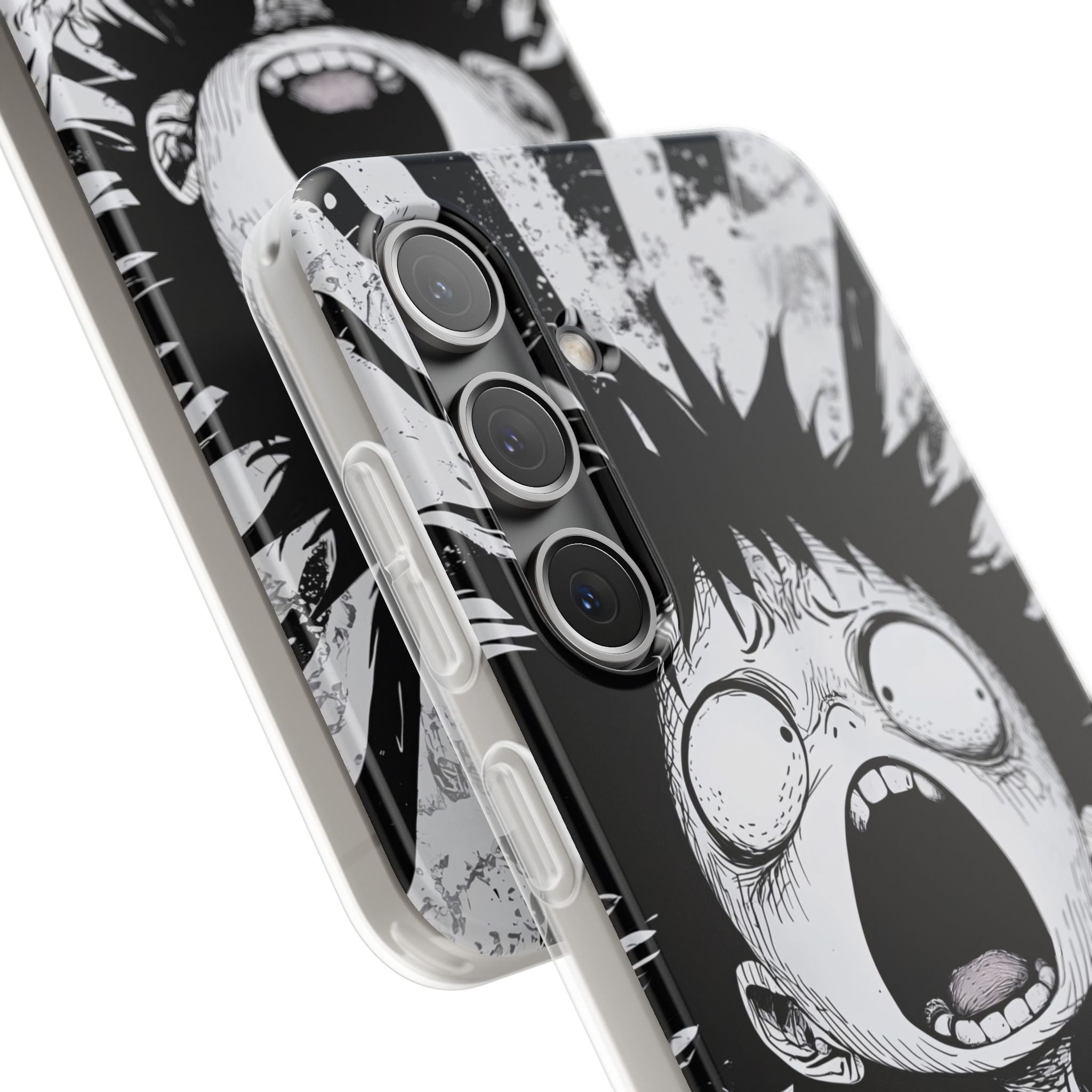 Screaming Stripes Samsung S24 Case - Soft