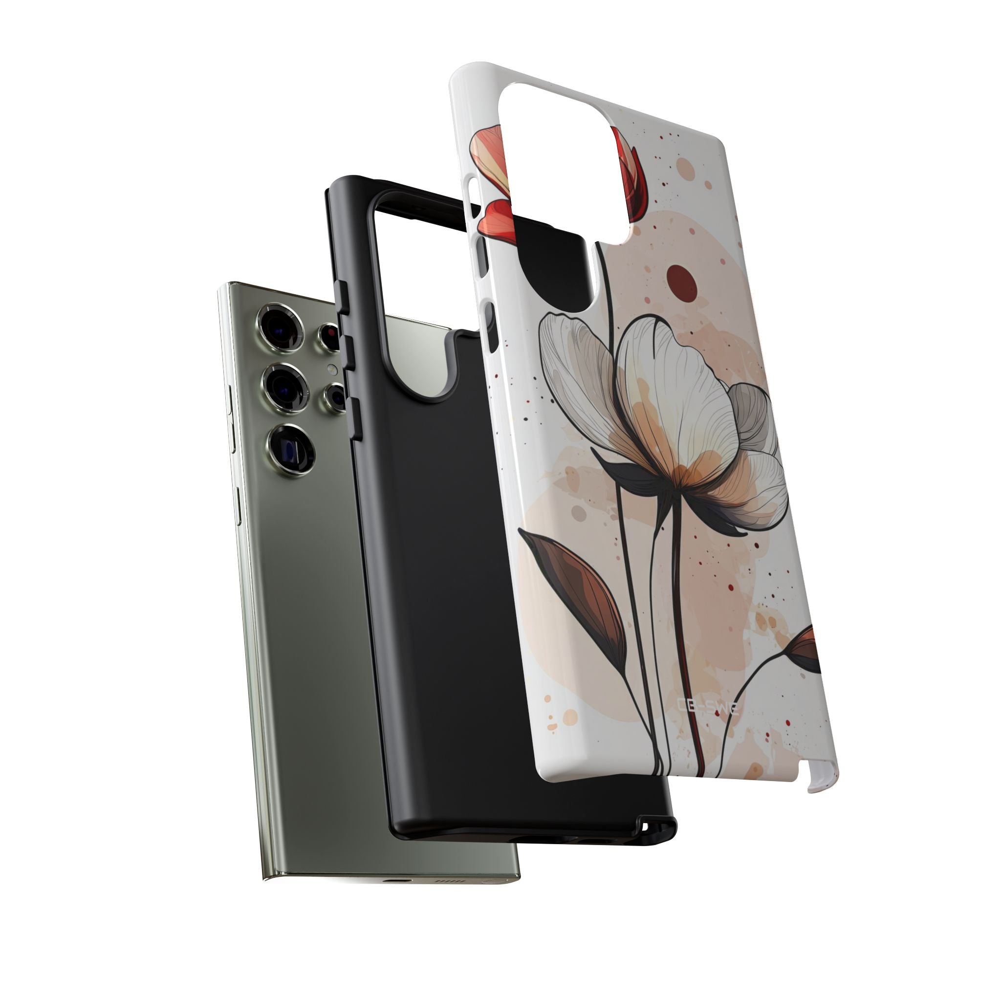 Vibrant Floral Elegance - Samsung Case