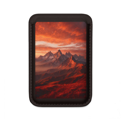 Sunset Peaks Wallet – MagSafe Ready