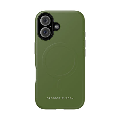 Dark Olive Green iPhone 16  Tough+ Phone Case