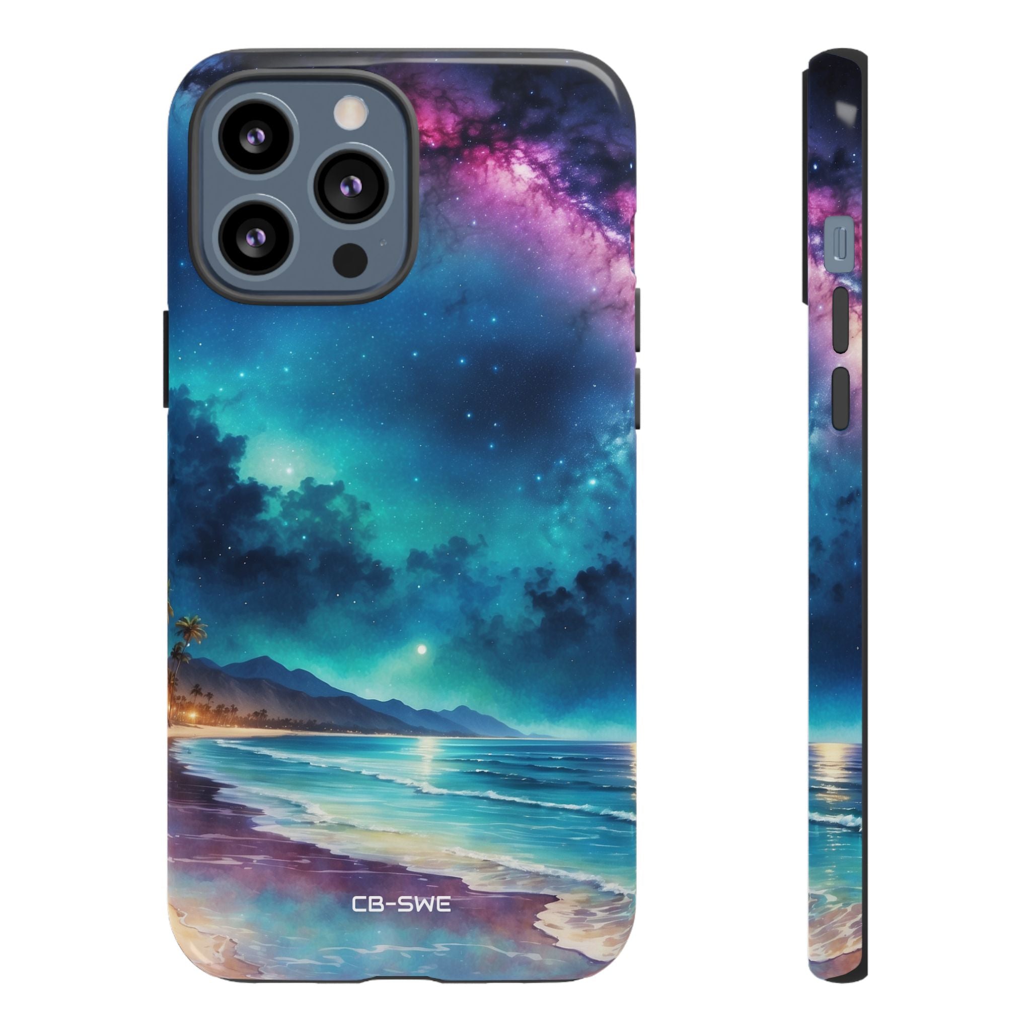 Waves Embrace Stars - iPhone Case