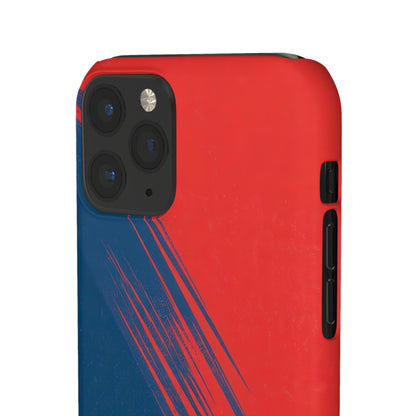 Vintage Brushstroke Harmony iPhone 11 - Slim Phone Case