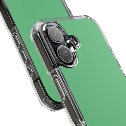 Medium Spring Green iPhone 16 - Clear Impact Phone Case