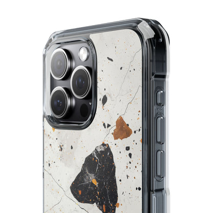 Golden Shapes Dance iPhone Case - Impact