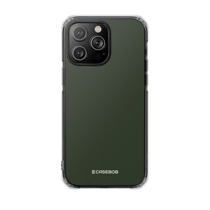 Kombu Green | Handyhülle für iPhone (Clear Impact Case – magnetisch) 