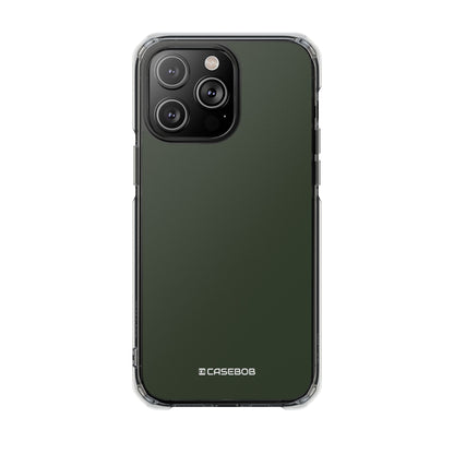 Kombu Green - Clear Impact Case for iPhone