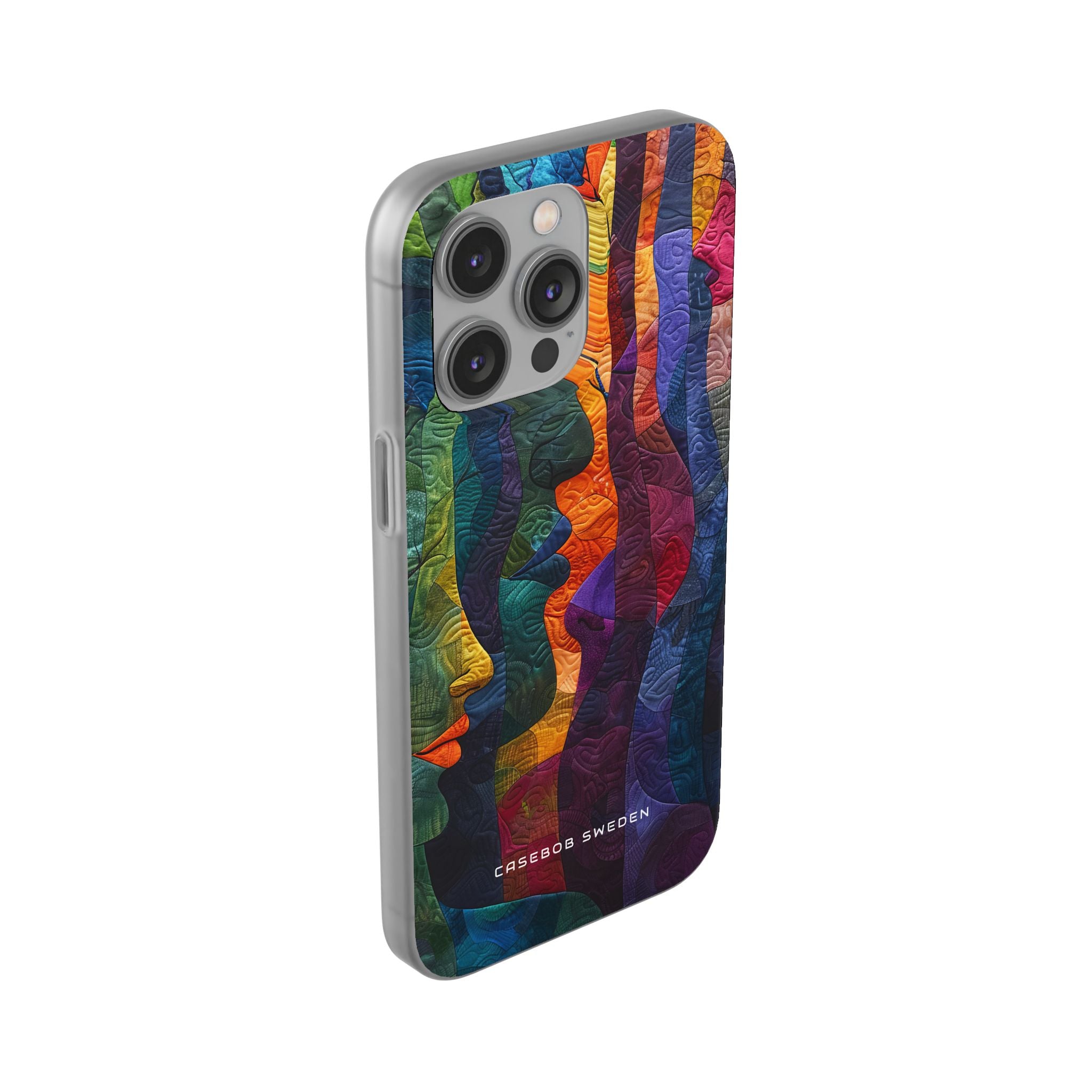 Harmonized Faces and Nature Fusion iPhone 14 - Flexi Phone Case