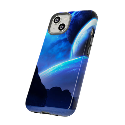 Fantasy Planet Nebula - Protective Phone Case