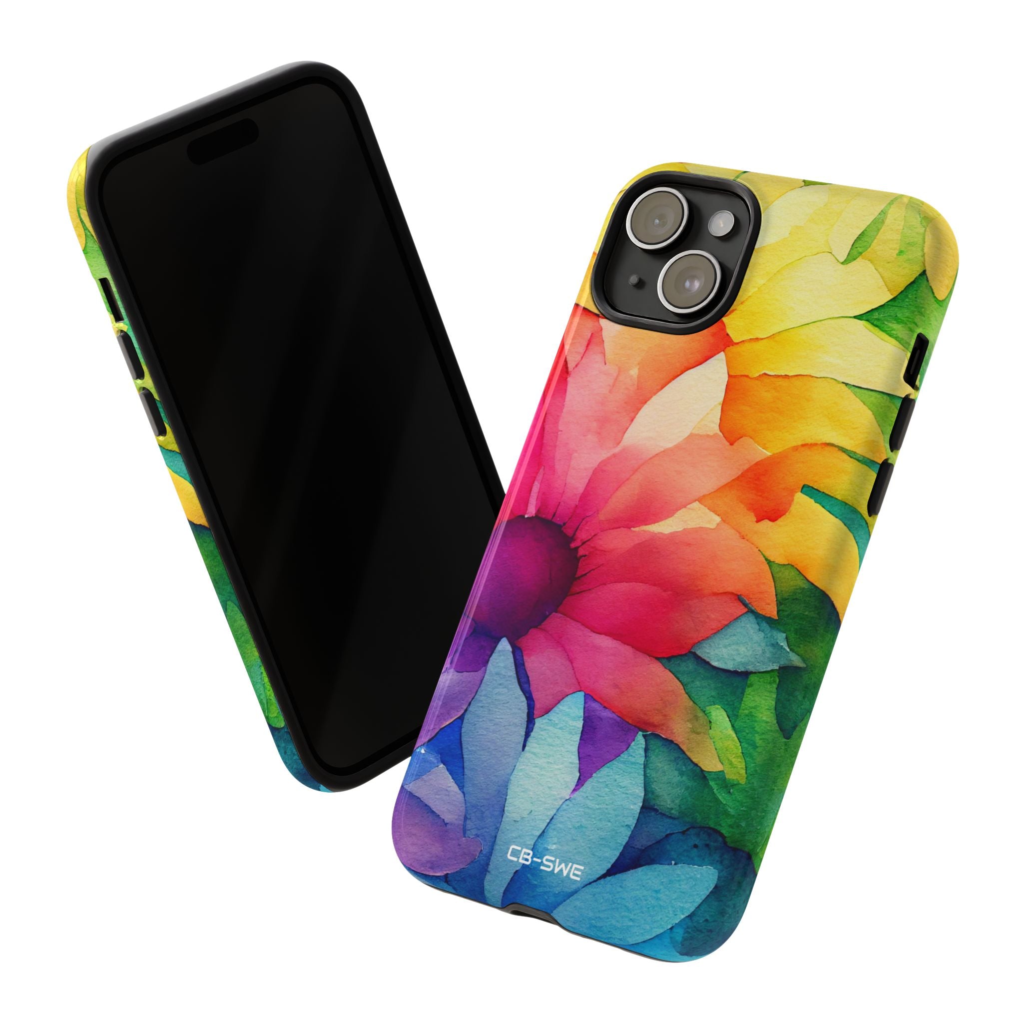 Vibrant Floral Symphony - iPhone Case