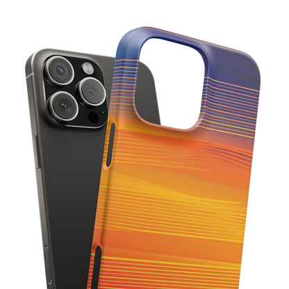 Gradient Sunset Flow iPhone 16 - Slim Phone Case