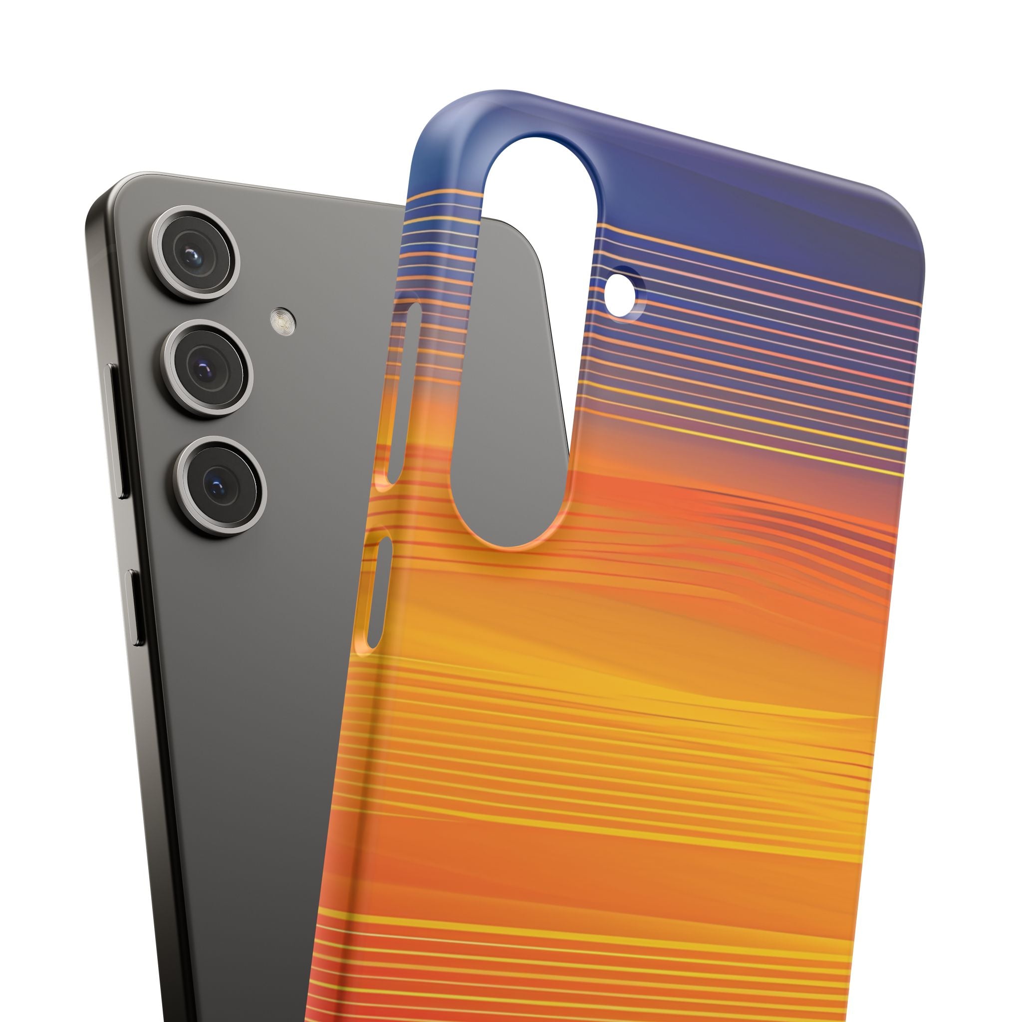 Gradient Sunset Flow Samsung S24 - Slim Phone Case