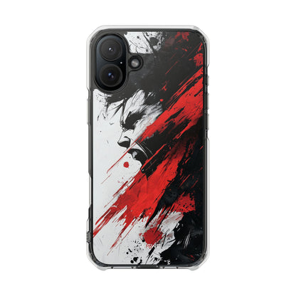 Red Energy Erupts iPhone Case - Impact