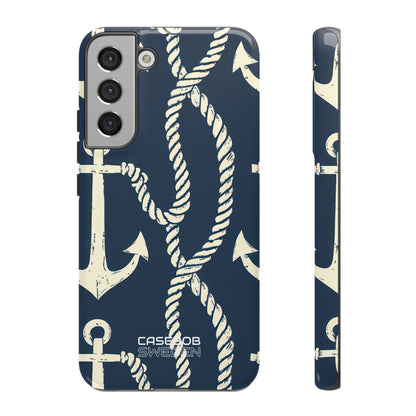 Nautical Anchors Rope  Samsung S22 - Tough