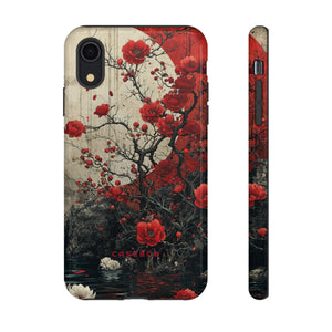 Moonlit Rose Peace - Protective Phone Case