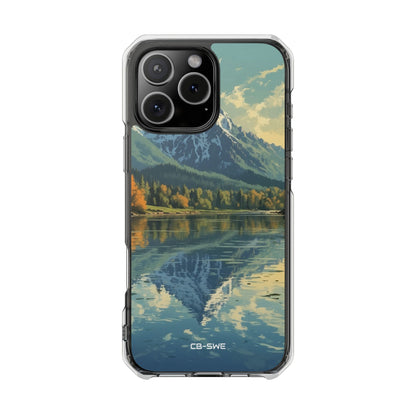 Mountain Reflects Calm iPhone Case - Impact