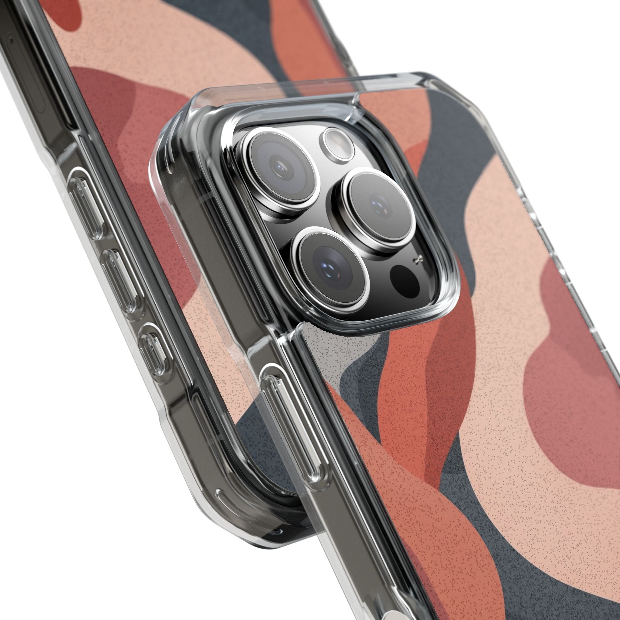 Flowing Earth Tones iPhone Case - Impact