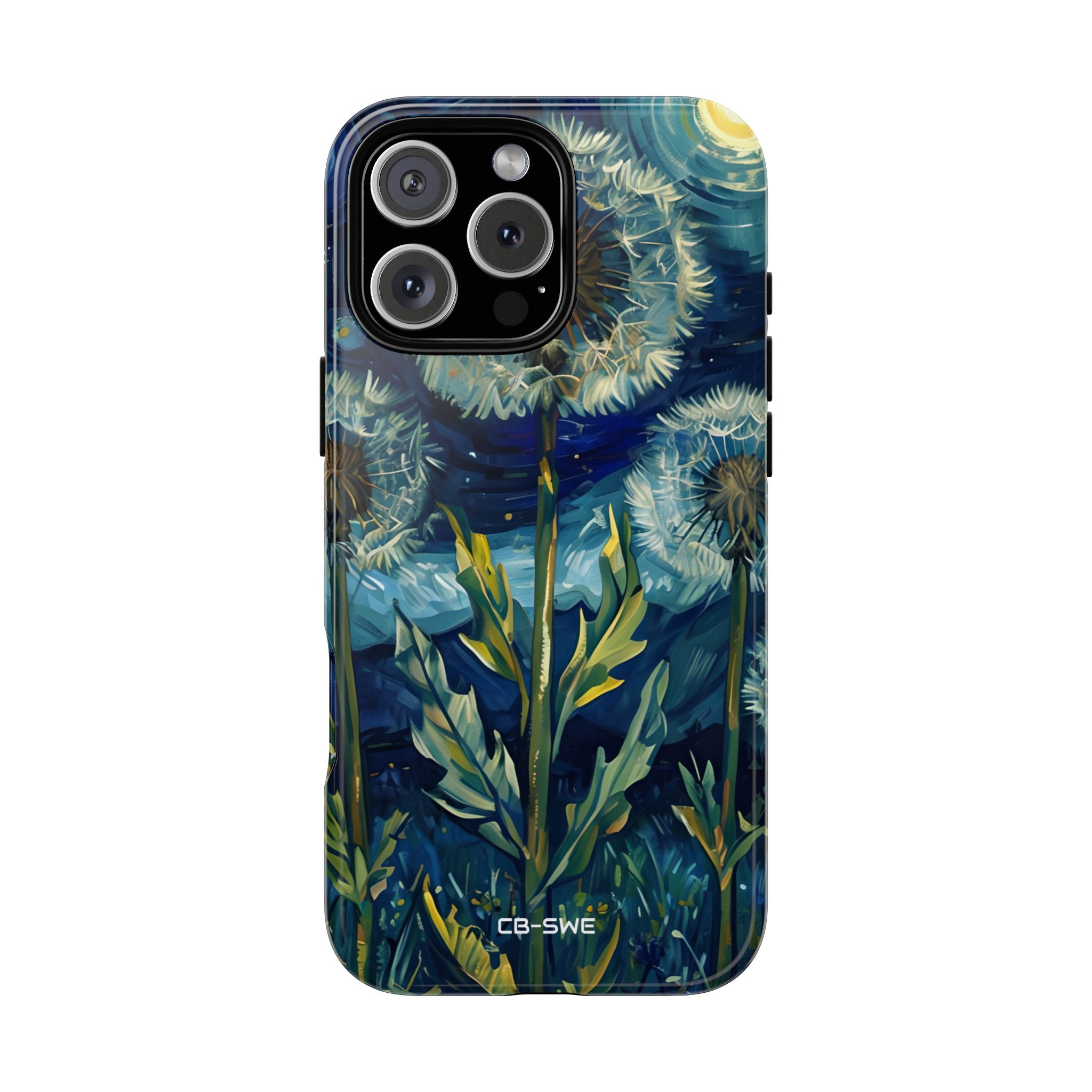 Dandelions Under Starlight - iPhone Case