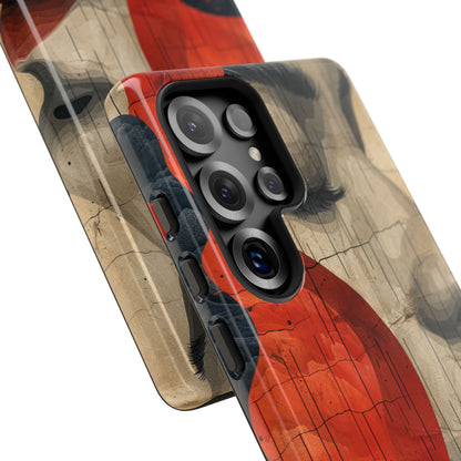 Crimson Flow Profile Samsung S25 - Tough