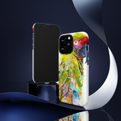 Colorful Parrot - Protective Phone Case