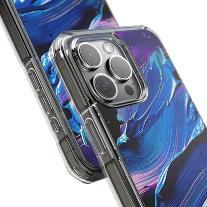 Ethereal Energy Flow iPhone 15 - Clear Impact Phone Case