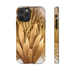 Gold Feather - Protective Phone Case