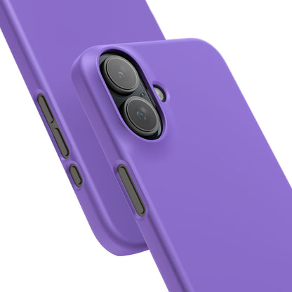 Medium Purple iPhone 16 - Slim Phone Case