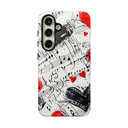 Melodic Love Notes - Protective Pixel Case - Protective Phone Case