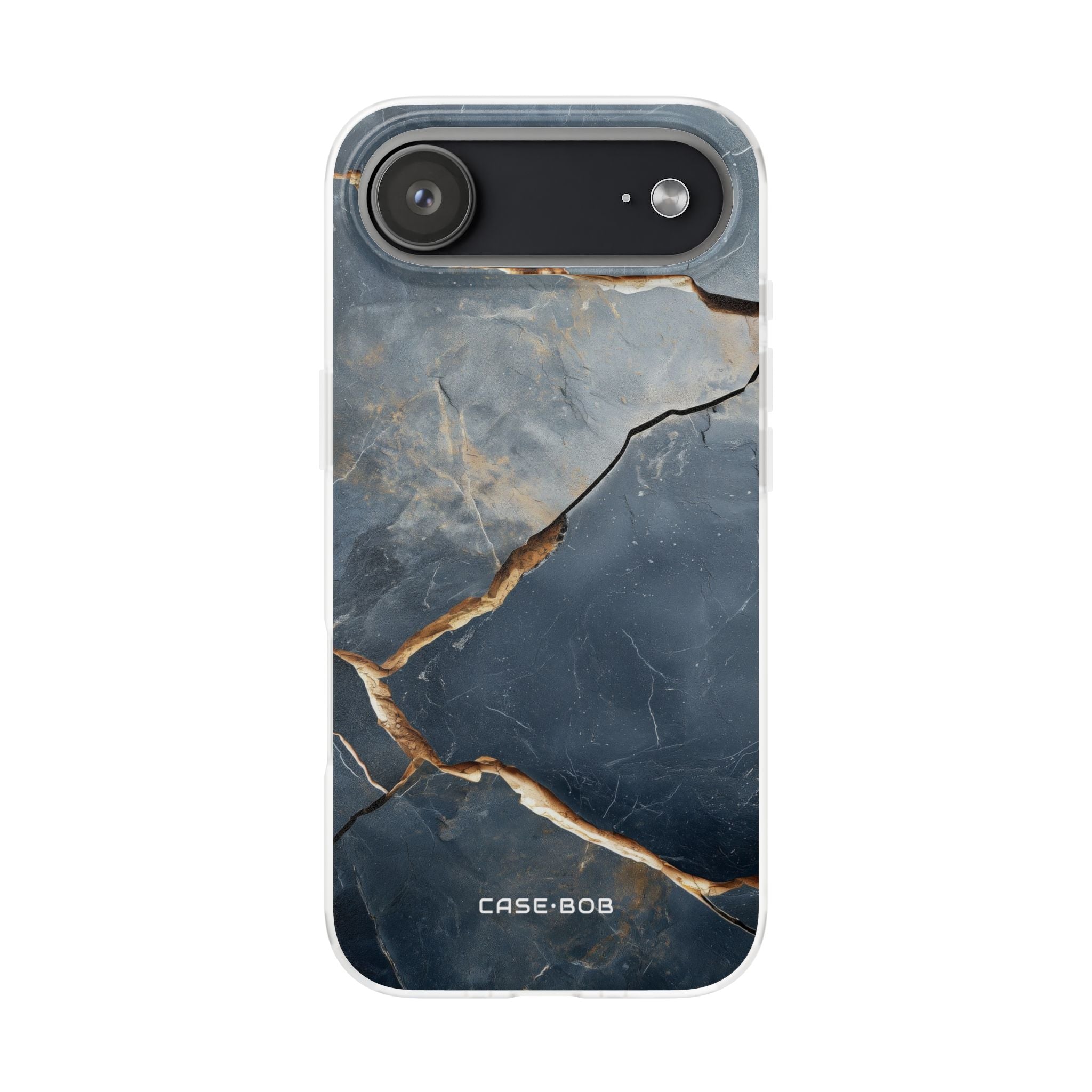 Jagged Vein Navy iPhone 17 Air Case - Soft
