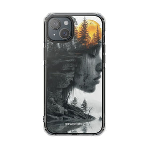 Nature's Reflection - Phone Case for iPhone (Clear Impact - Magnetic)