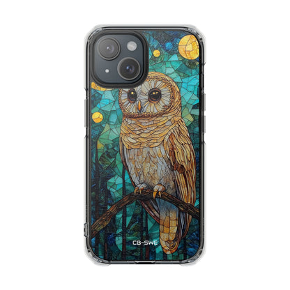 Celestial Owl Gaze iPhone Case - Impact