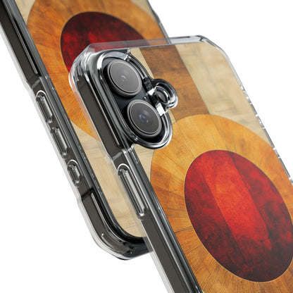 Warm Circles Embrace iPhone Case - Impact