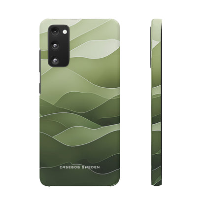 Gradient Emerald Drift Samsung S20 - Slim Phone Case