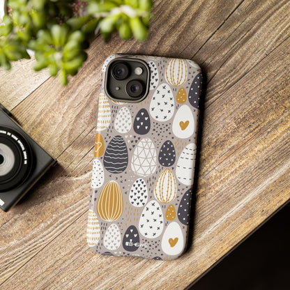Easter Eggs Playful - iPhone Case