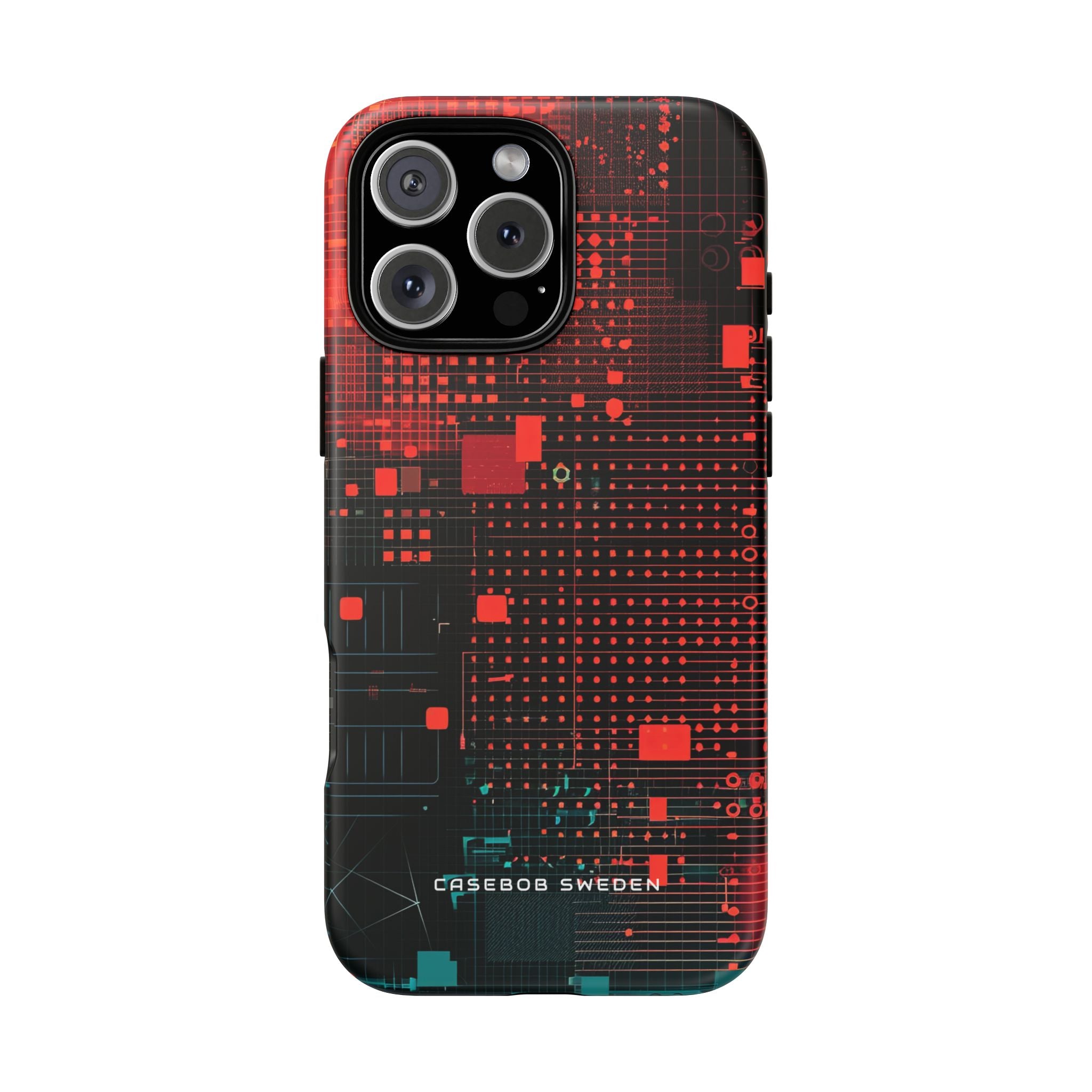 Gradient CyberFlux iPhone 16 - Tough Phone Case