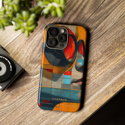 Cartoon Geometry Fusion - Protective Phone Case