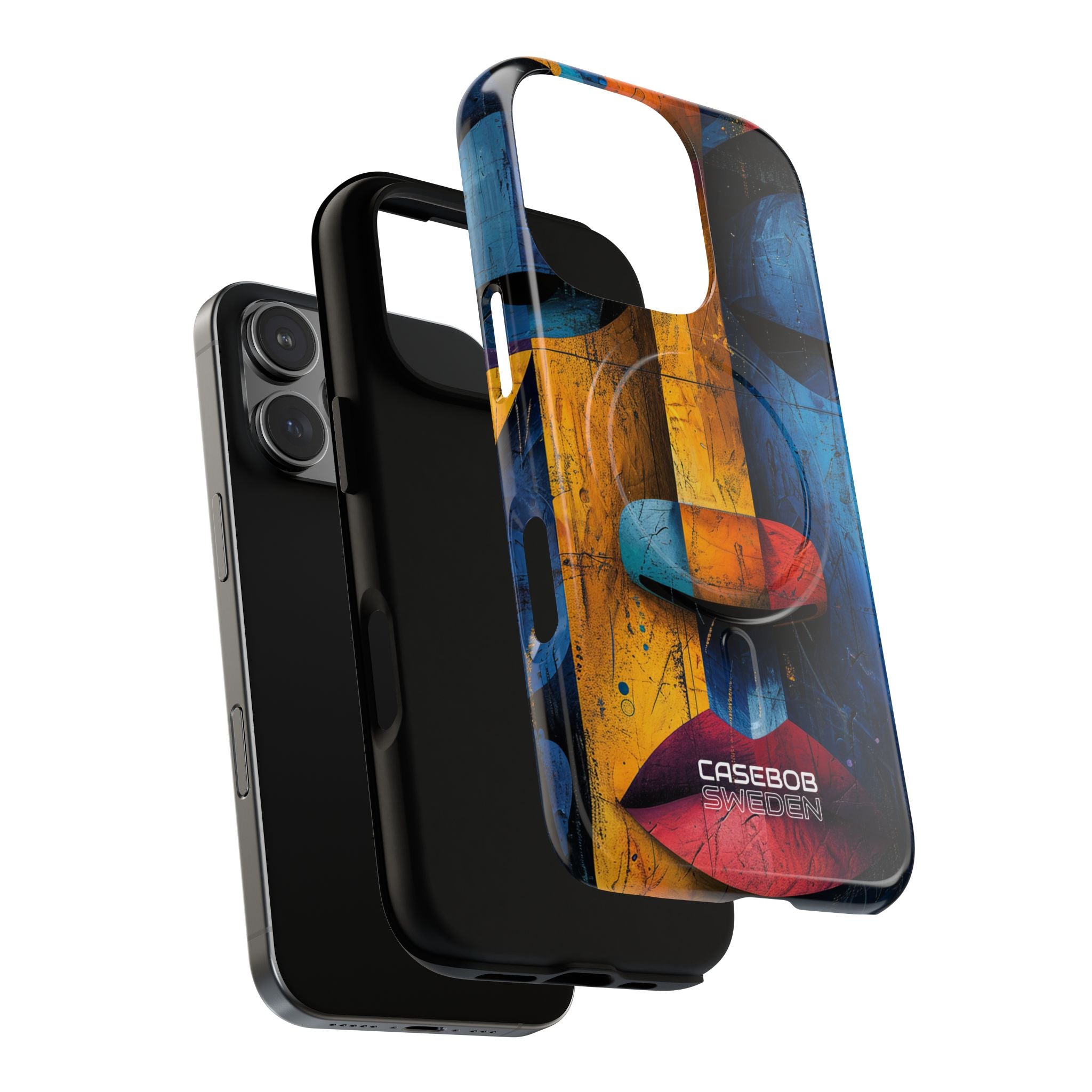 Geometric Face Fusion iPhone 16 - Tough+