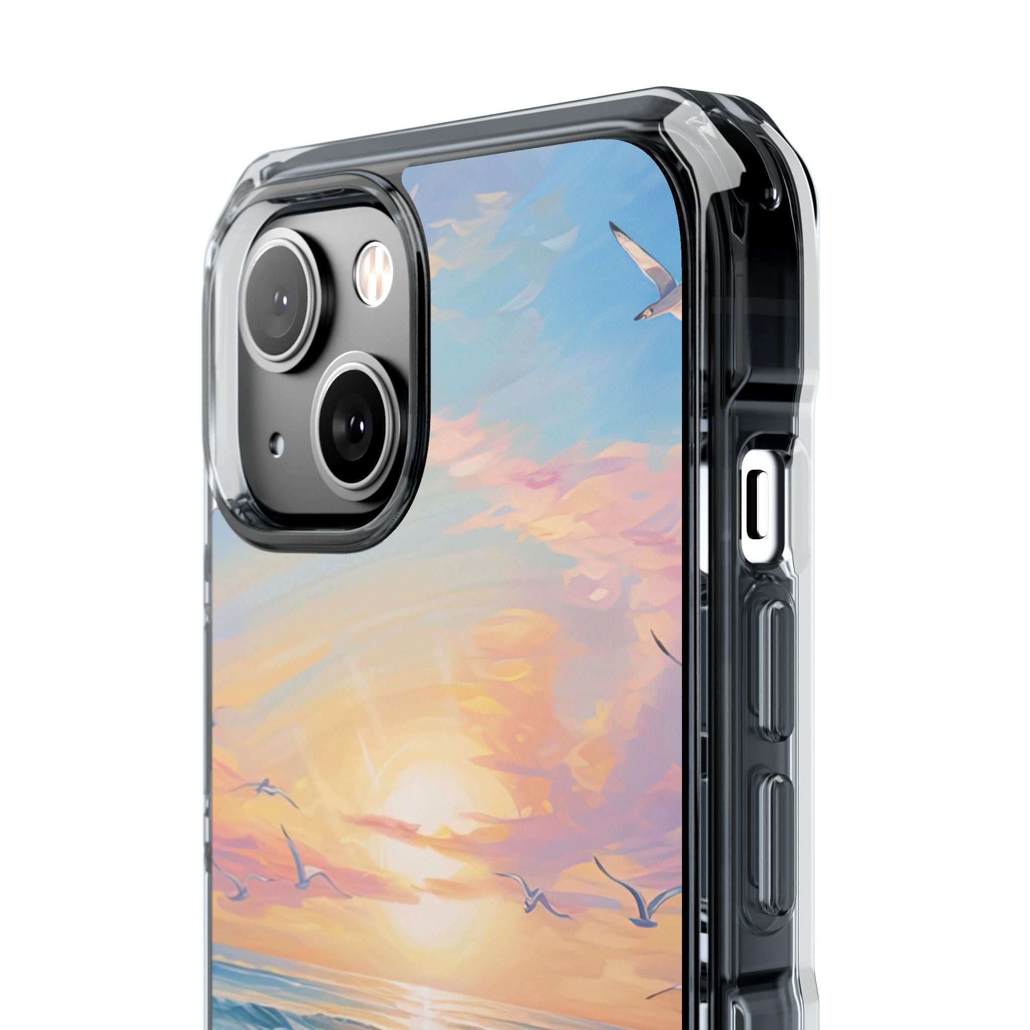 Waves Embrace Shore iPhone Case - Impact