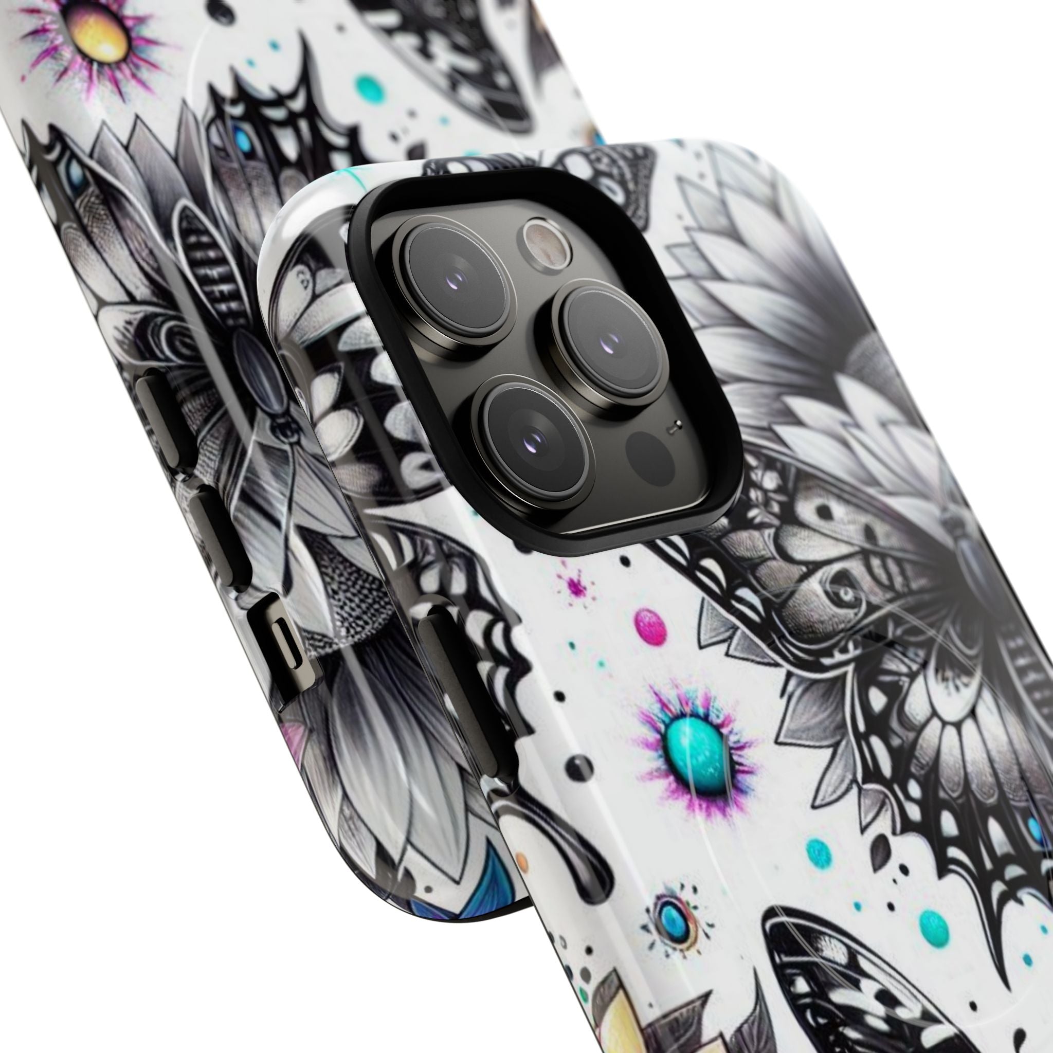 Butterfly Bloom iPhone 14 Pro Max Case - Tough+