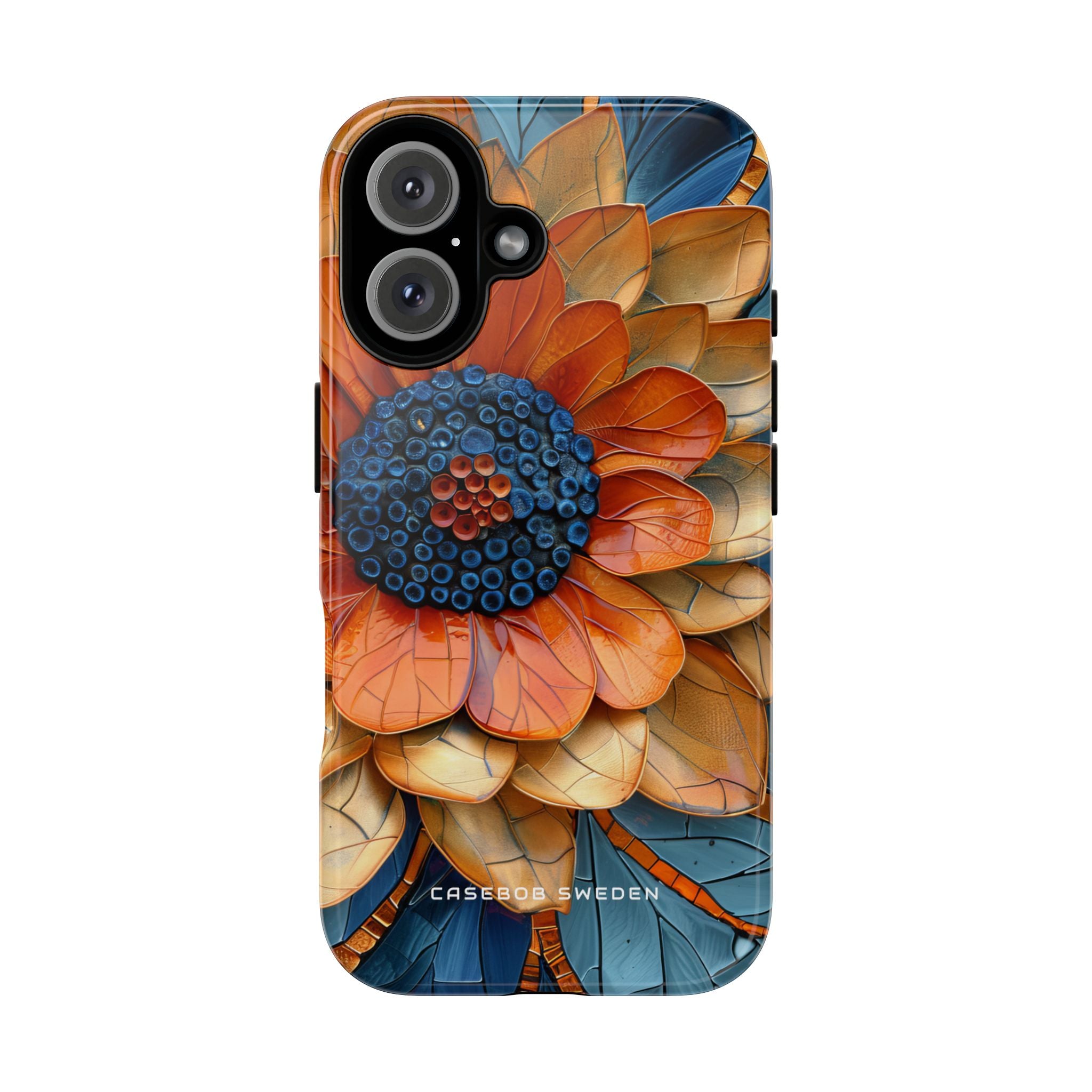 Mosaic Blossom Harmony iPhone 16 - Tough Phone Case