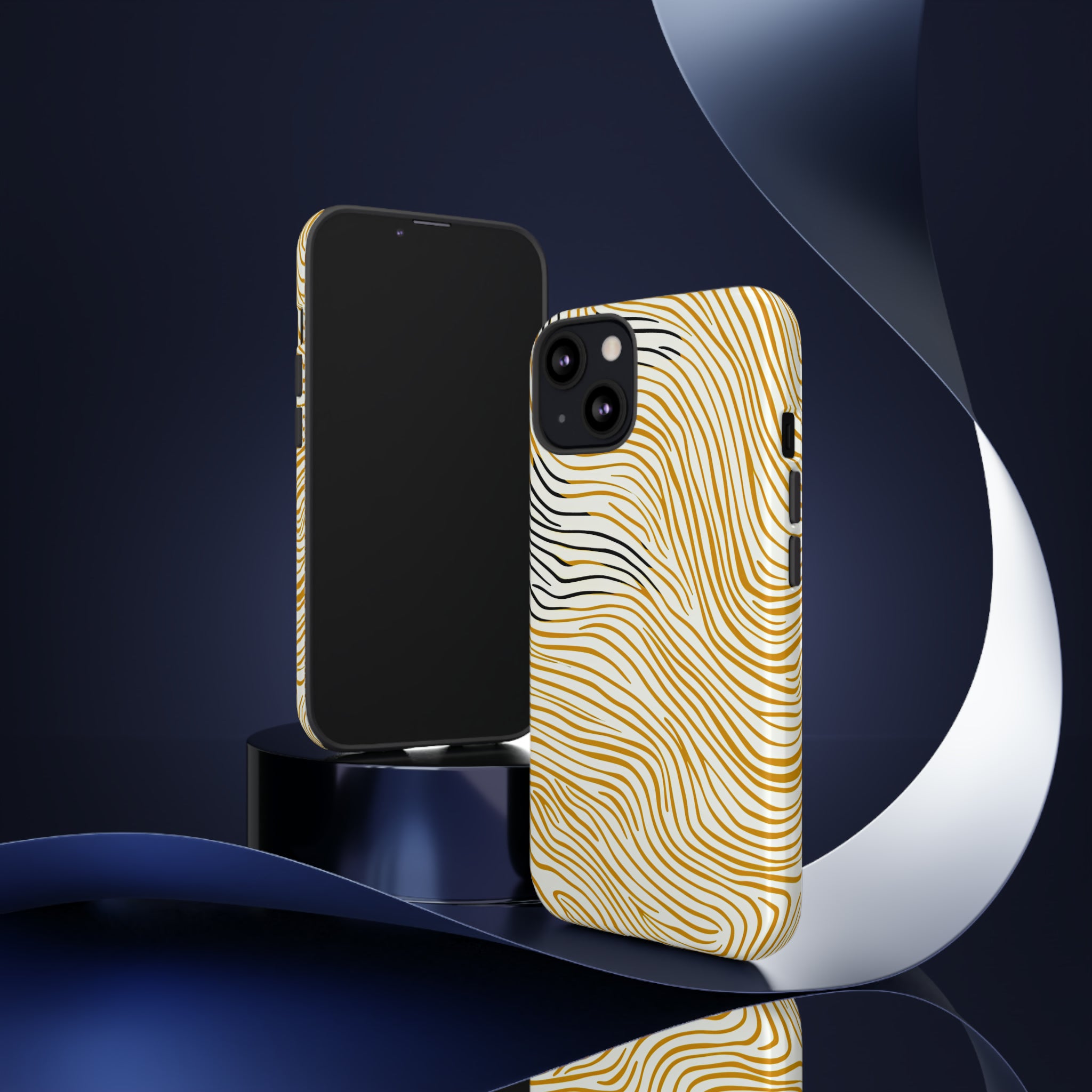 Linear Yellow Chic - Protective Phone Case