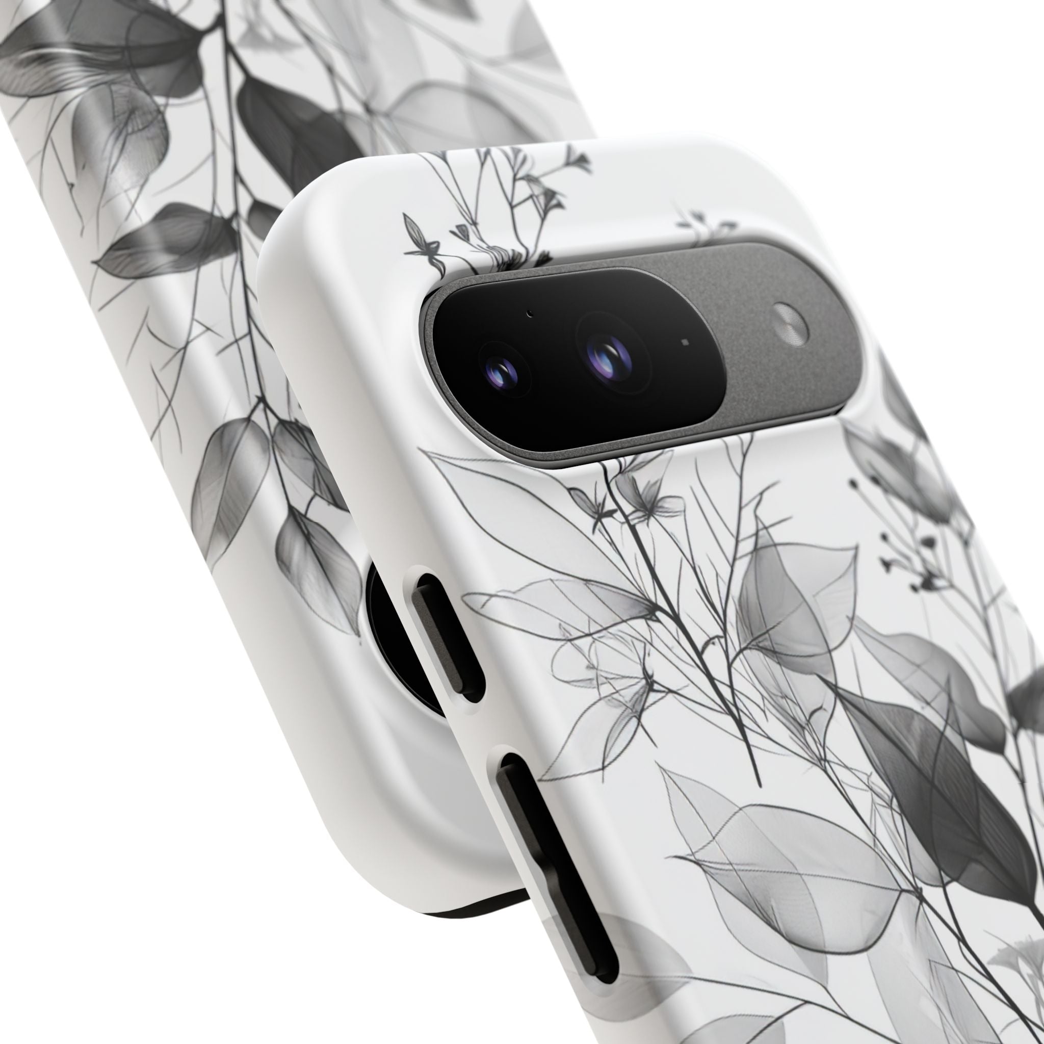 Ethereal Floral Linework Google Pixel 9 - Tough Phone Case