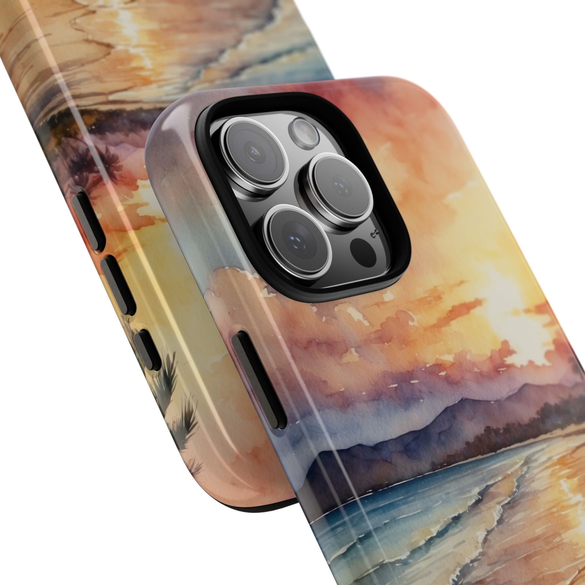 Sunset Reflection iPhone 16 Pro Max Case - Tough