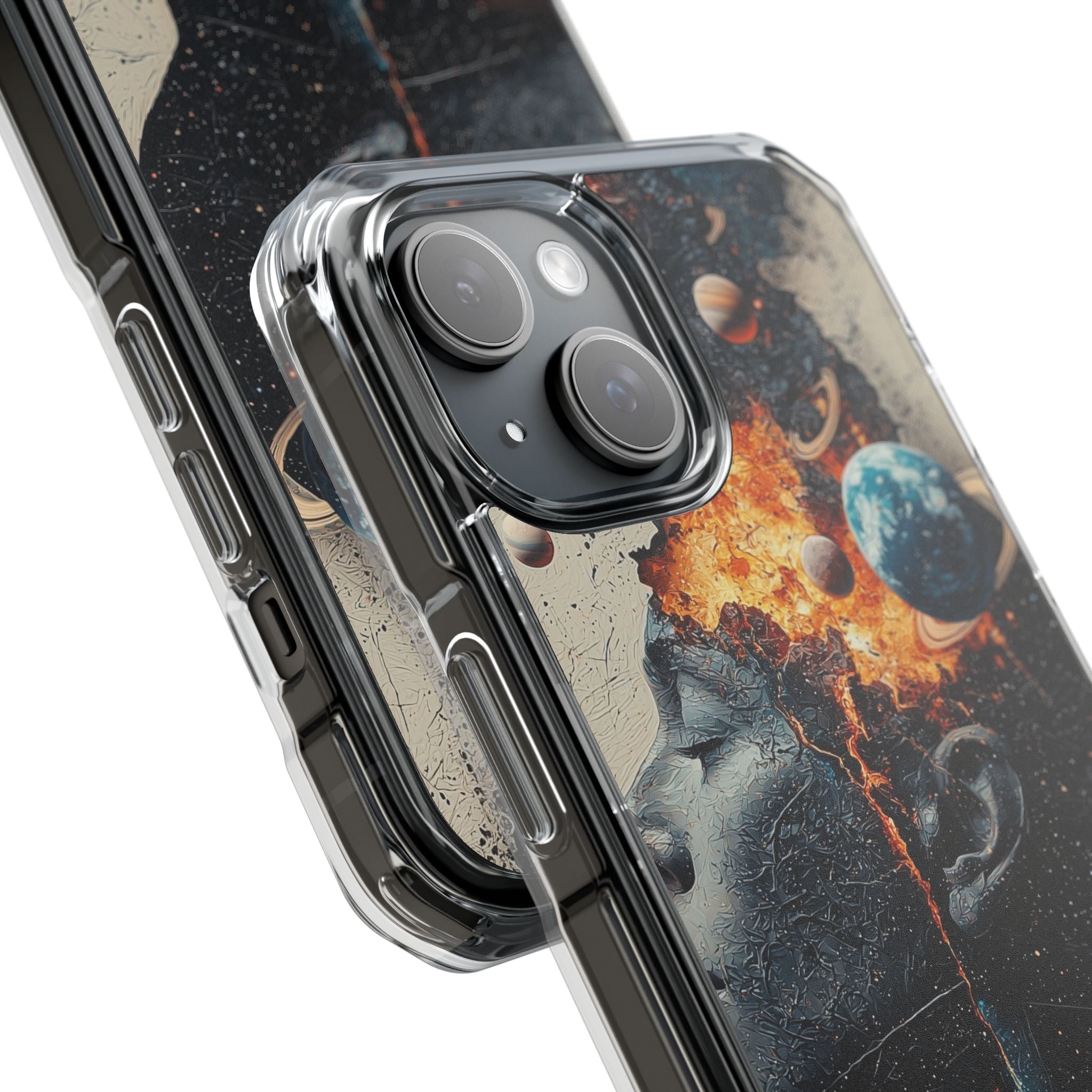 Cosmic Mind Erupts iPhone Case - Impact