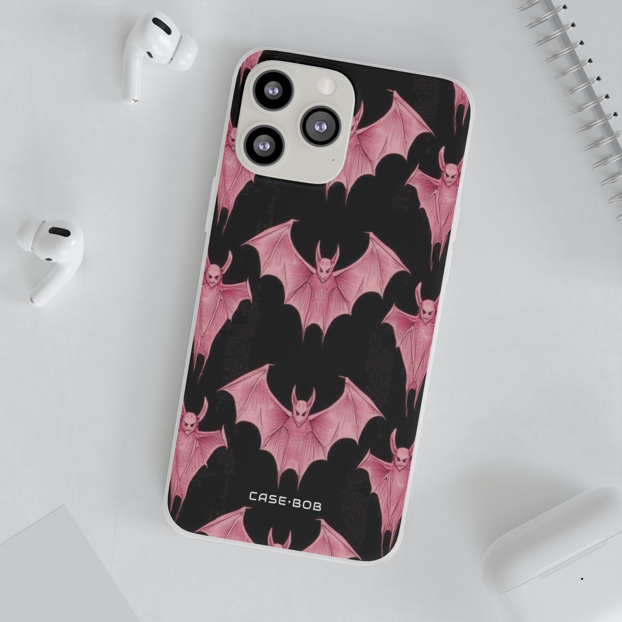 Pink Batwave iPhone 13 Pro Max - Soft