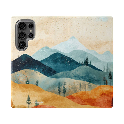 Blue Ridge Moon - Samsung S23 Ultra Case - Wallet
